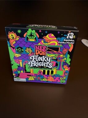 Funky Frights Squishy Playset - Neon Multi-Color